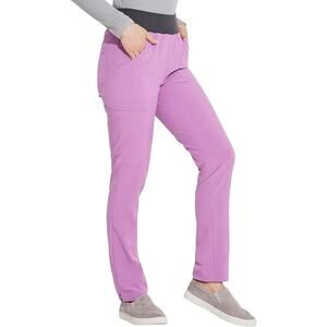 Dickies EDS Essentials Women Scrubs Mid Rise DK090 2XL Petite Orchid Frost